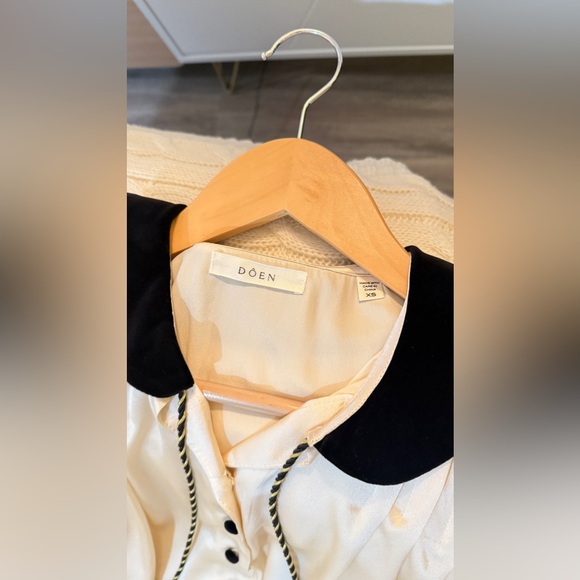 DOEN SIMONE TOP IN MOTHER OF PEARL, brand new without tags, never worn, No flaws - Picture 14 of 16